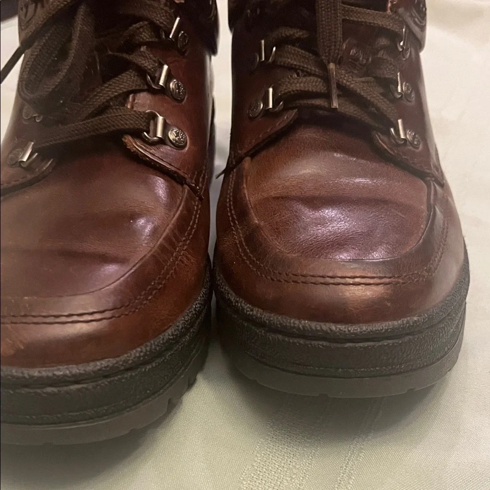 Timberland Men's Dark Brown Leather Oxfords size 9.5